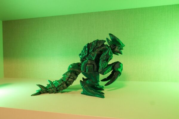 Articulated Kaiju | Japanese Art Monster Figure | Poseable Toy | Unique Collectible | Kawaii | Gift for Art Lovers