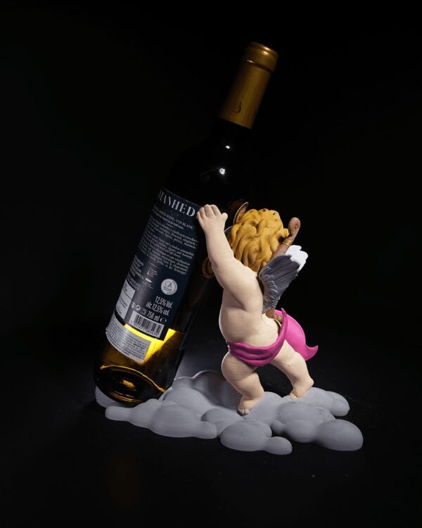 Cupid Wine Holder | Seasonal | Valentine’s Day Gift Ideas | Unique Home Decor | Gift for Her | Original Wine Rack | 3D Printed Art