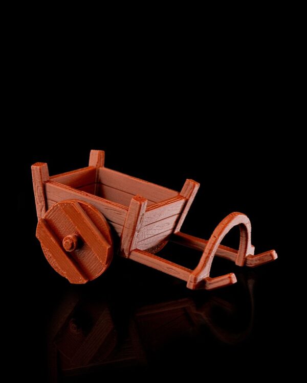 Horse Cart - 3D Printed Toy | Ranch Life Cart, Tabletop Game Accessory, Farm Cart, Horse Toy, Kids Gift, Playset, Ranch Decor | Unique Design