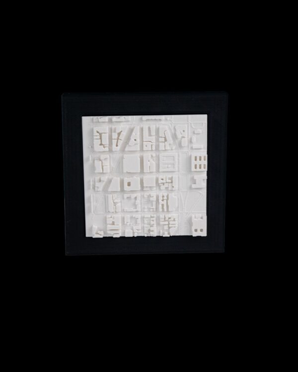 3D City Frames - Washington DC | Educational | City Frames VII | Unique Home Decor | Washington DC Art | 3D Printed Frame | Gift Idea | Modern Wall Art | Cityscape