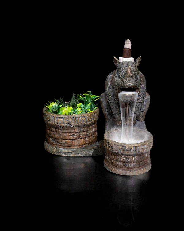 Ancient Shrine Backflow Burner | Backflow Magic Incense Holder | Mystical Home Decor | Aromatherapy | Unique Gift | Meditation