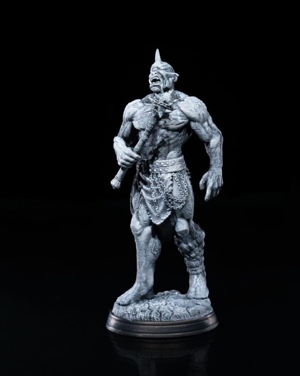 Arges Miniature | 3D Printed Arges Figurine, Unique Art Piece, Detailed Miniature, Greek Mythology, Handcrafted Figure, Collector's Item