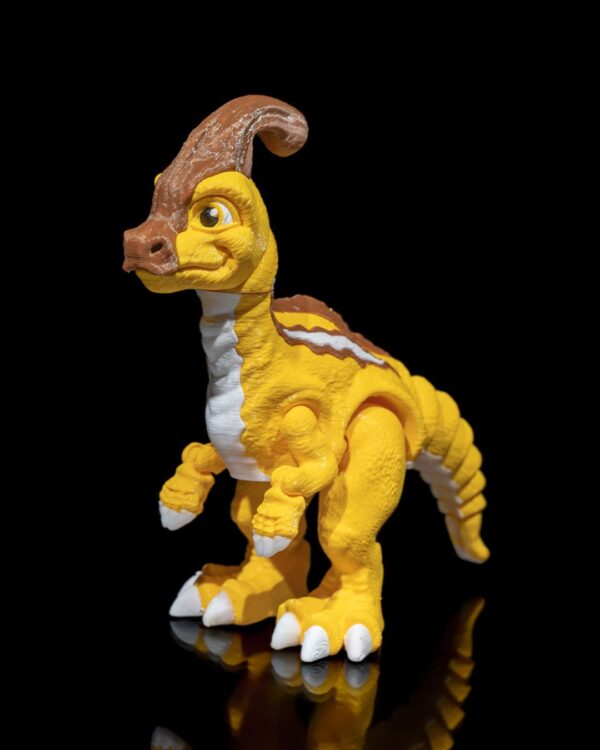 Articulated Parasaurolophus | 3D Printed Dinosaur Model, Dinosaur Figurine, Mesozoic Era, Toy, Action Figure, Jurassic Decor | Unique Gift