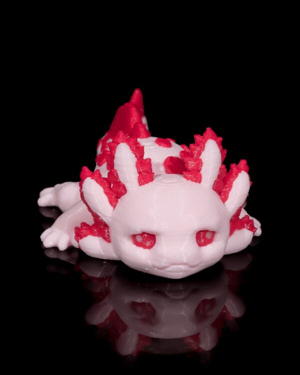 Baby Tart | Cute Axo-Love-A-Lot Figure | Collectible Toy | Tabletop Game Piece | Unique Gift | Whimsical Decor | Playful Design