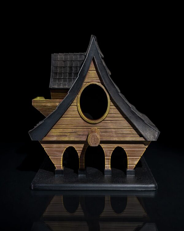 Bird Mansion - Lively Garden Decor | Unique Birdhouse, Handmade Garden Art, Outdoor Decor, Bird Lover Gift | 3D Printed