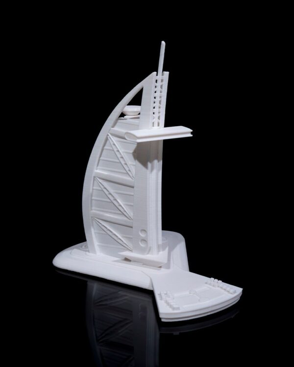 Burj Al Arab - Iconic Dubai Landmark | 3D Printed Home Decor, Unique Gift, Architectural Sculpture, Modern Art | Buildings of the World II