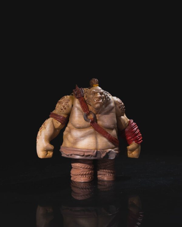 Bouncing Ogre - 3D Printed Tabletop Toy | Unique Game Piece, RPG Decor, Fun Gift | Wizardry Secrets
