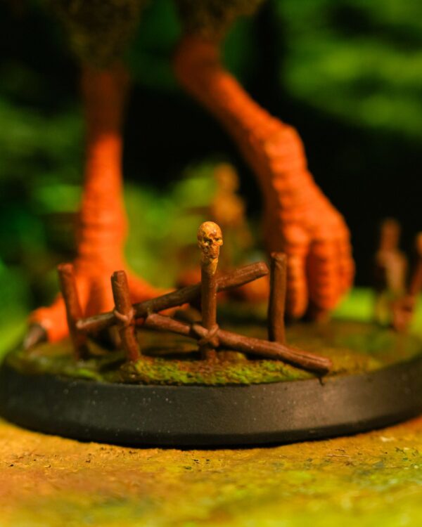 Baba Yaga House - Enemy | Enchanted Witch's Cabin, 3D Printed Miniature, Tabletop Game, RPG Accessories, Fantasy Decor, Collector’s Miniature | Unique Gift for Gamers
