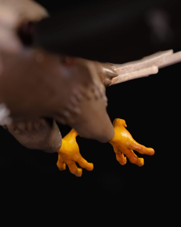 Eagle on the Clouds | 3D Printed Eagle Figurine | Wildlife Home Decor | Unique Gift | Tabletop Game Piece
