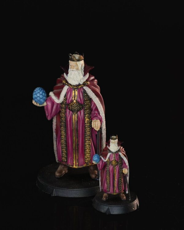King Melian - NPC | Miniatures | Dragons of Avendell | 3D Printed Figure | Fantasy Decor | Tabletop Game | Unique Gift