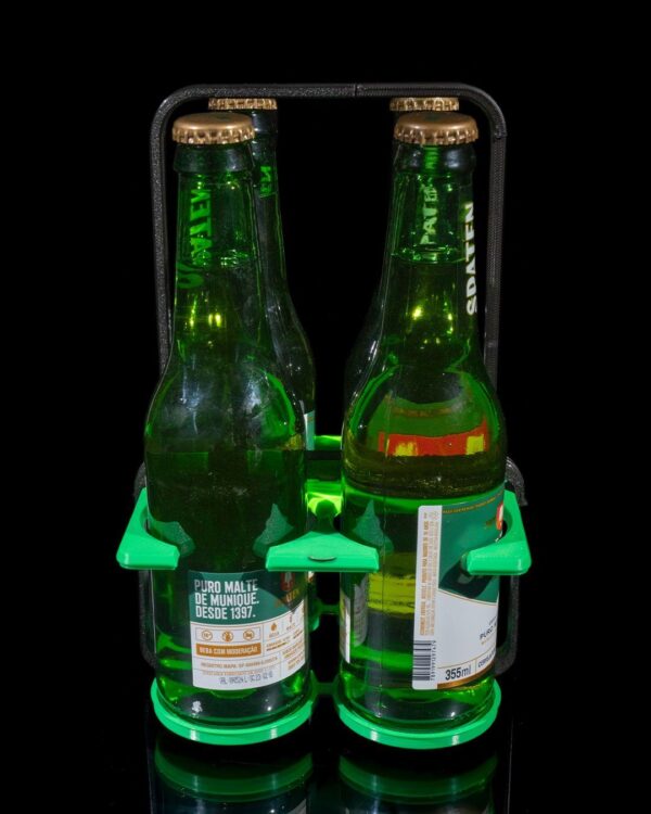 Easy Beverage Transporter - St. Patrick's Day | Fun Drink Carrier, Party Accessory, Unique Gift, Holiday Decor | 3D Printed