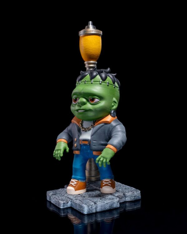 Urban Terrors - Frankie | Halloween Warm-Up | Seasonal Decor | Spooky Home Accent | Unique Halloween Gift | 3D Printed Sculpture