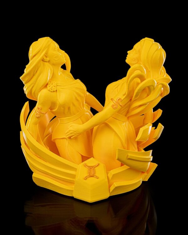 Gemini Zodiac Charm | Art | Zodiac Charm | 3D Printed Art Decor | Unique Astrology Charm, Gift, Home Decor, Astrological Sign, Collectible Item