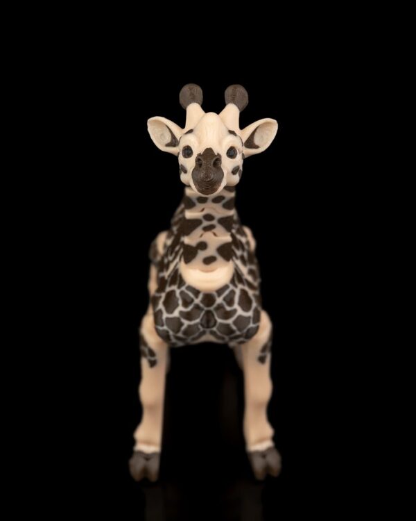 Giraffe Toy | Lively Safari Figure, 3D Printed Jungle Animal, Tabletop Game Accessory, Wildlife Decor, Safari Gift, Unique Playtime