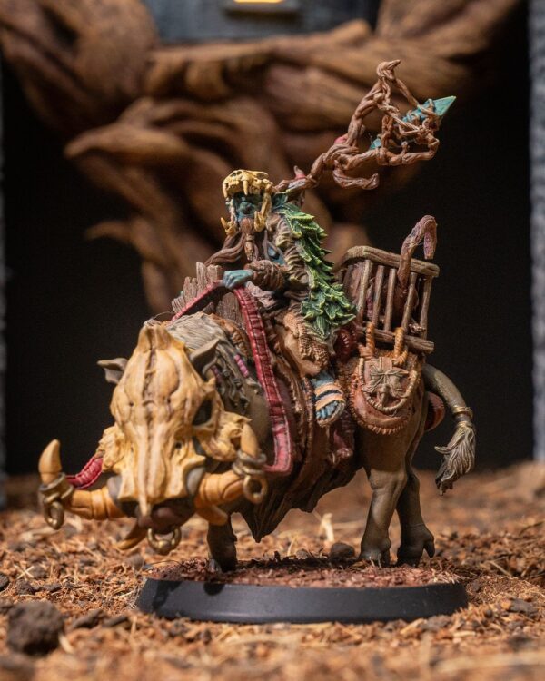 Graken Zurk - The Bestiarium of The Mad Scholar | Miniature Creature, Bestiarium Figurine, Unique Collectible, Fantasy Art, Handcrafted Miniature, Tabletop Game Accessories, Nerd Gift
