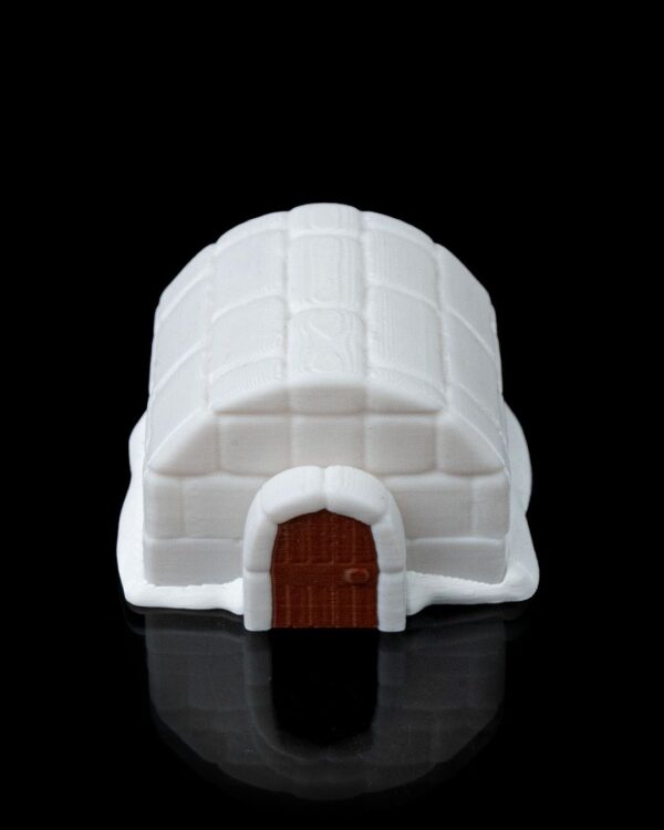 Igloo Keycaps Case | Unique 3D Printed Gadget | Custom Keycap Holder | Desk Accessory | Fun Office Decor | Gift Idea | Gaming