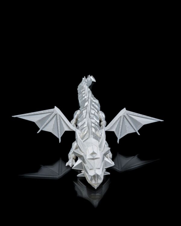 Lord of the Folds - 3D Printed Dragon Figurine | Tabletop Game Accessory, Fantasy Art, Unique Home Decor, Gift Idea | Dragonation