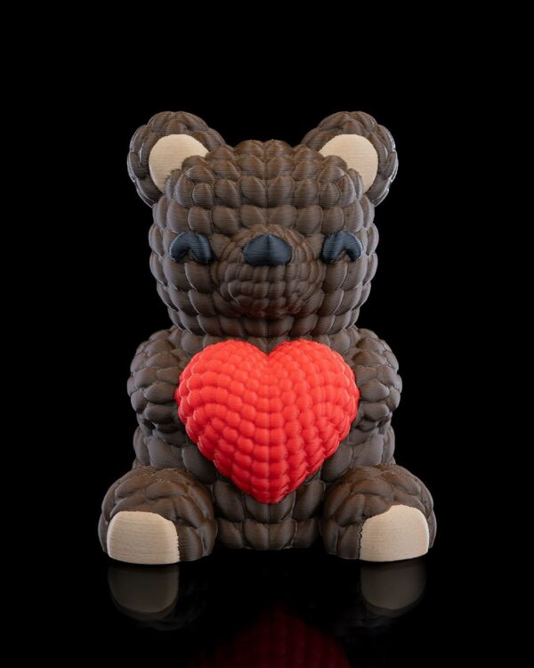 Love Cub Container | Seasonal Stitched Love Storage | Cute Home Organizer | Fabric Cube | Decorative Storage | Gift Idea | Valentine's Day