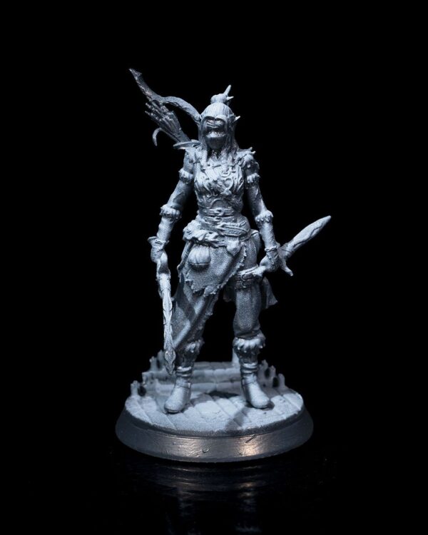 Myllorien Tariela | Miniatures | Rise Of The Necromancer | Fantasy Art | Unique Gaming Figure | Tabletop RPG Decor | D&D Miniature | Collector's Item