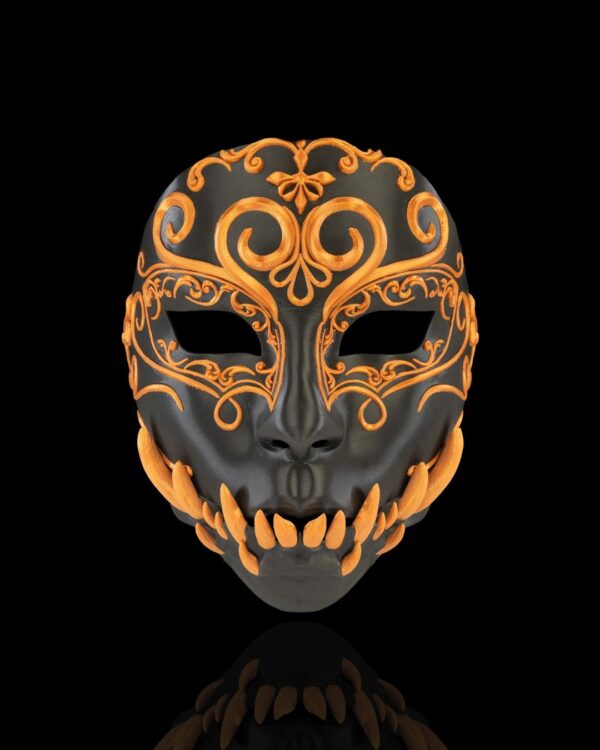 Opulent Masquerade Halloween Mask | Seasonal Decor | Costume Accessory | Elegant Masquerade Mask | Halloween Parties | Unique Design | Festive Wear | Statement Piece