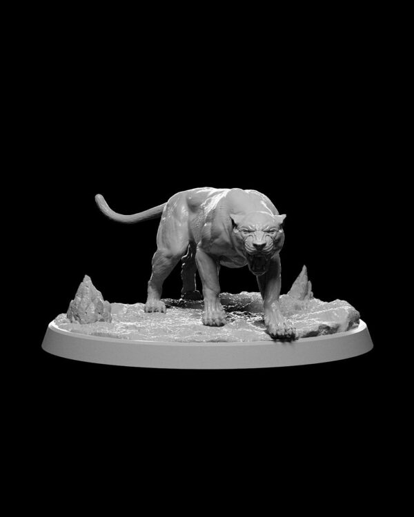 Paws | Night Blade Miniature | Unique Figurine | Gaming Collectible | Dungeons and Dragons | Tabletop RPG | Gift Idea