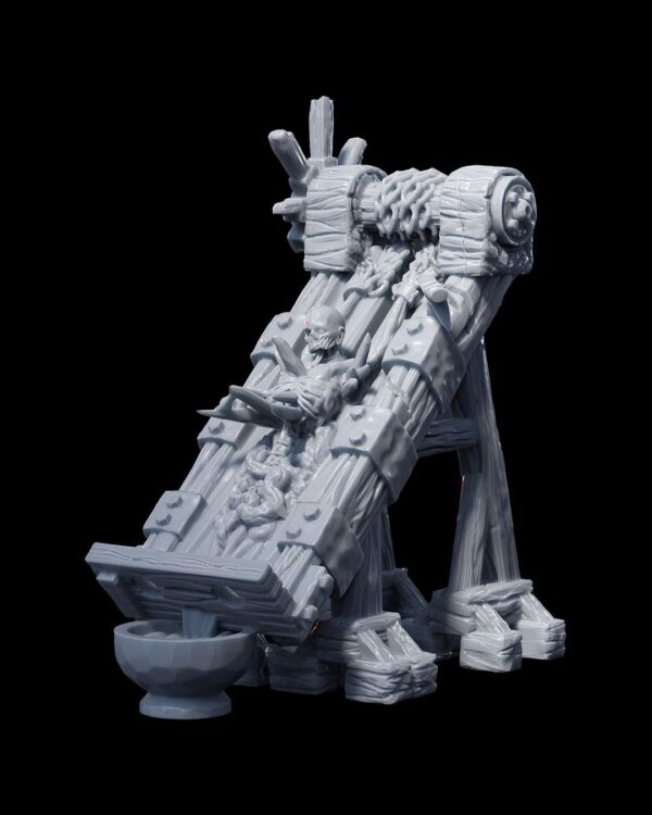 Rise Of The Necromancer | 3D Printed Miniature, Tabletop Game Props, Dungeons and Dragons Character, Fantasy Figurine