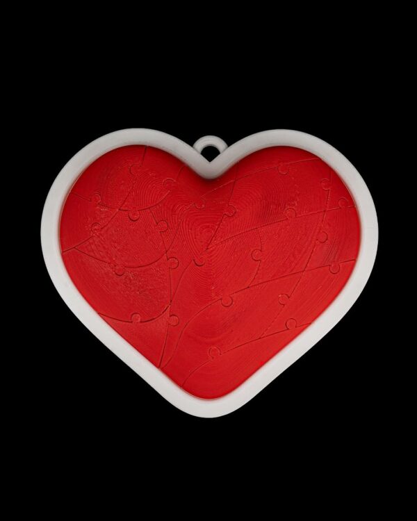 Puzzled Heart Magnetic Puzzle | Unique Seasonal Gift | Love Puzzle | Magnet Puzzle | Moments of Love | Romantic Decor | Fun Activity | Heart Shape