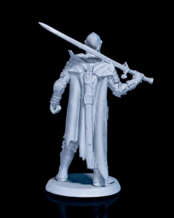 Ravenhold Knight 01 | Miniatures | Siege of Ravenhold | 3D Printed Figurine | Tabletop Game | Fantasy Decor | D&D Miniature