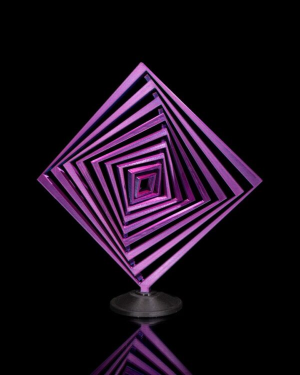 Resolute Kinetic Art | Modern Motion Sculpture, Dynamic Art Piece, Unique Home Decor, Contemporary Art, Gift Idea | Creative Design