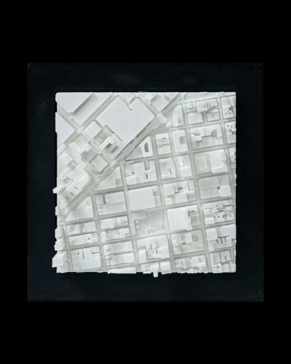 3D City Frames - San Francisco - 9.5cm Version | Unique Home Decor | Cityscape | 3D Printed Art | San Francisco Gift | Modern Wall Art | City Frame