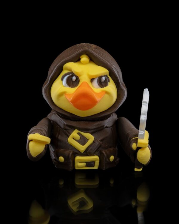 Silent Beak | Unique Rubber Pond Guild Toy, Tabletop Game Accessory, Collectible Bird Figure, Gift for Gamers, Home Decor