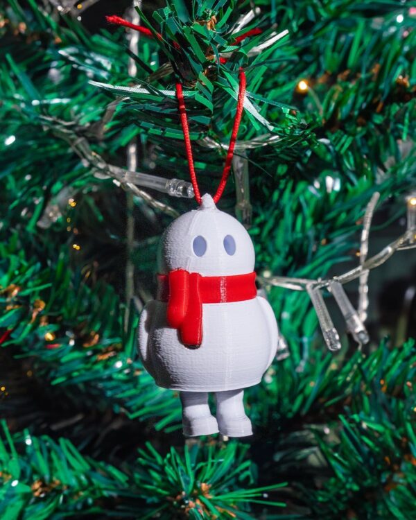 Snowman | Seasonal Decor | 3D Printed Snowman, Winter Decoration, Handmade Gift, Cute Home Decor | Holiday Cheer