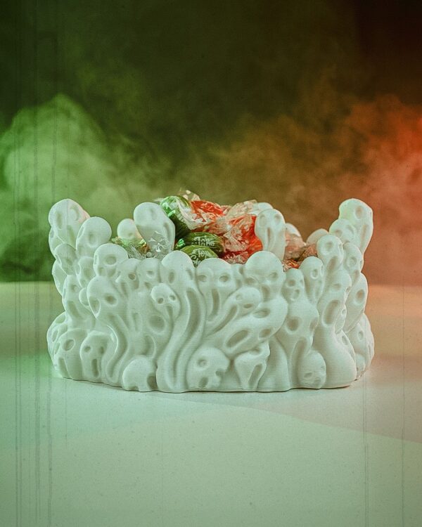 Spectral Candy Holder - Seasonal Treats Storage | Halloween Decor | Unique Candy Bowl | Fun Home Decor | Gift Idea | 3D Printed