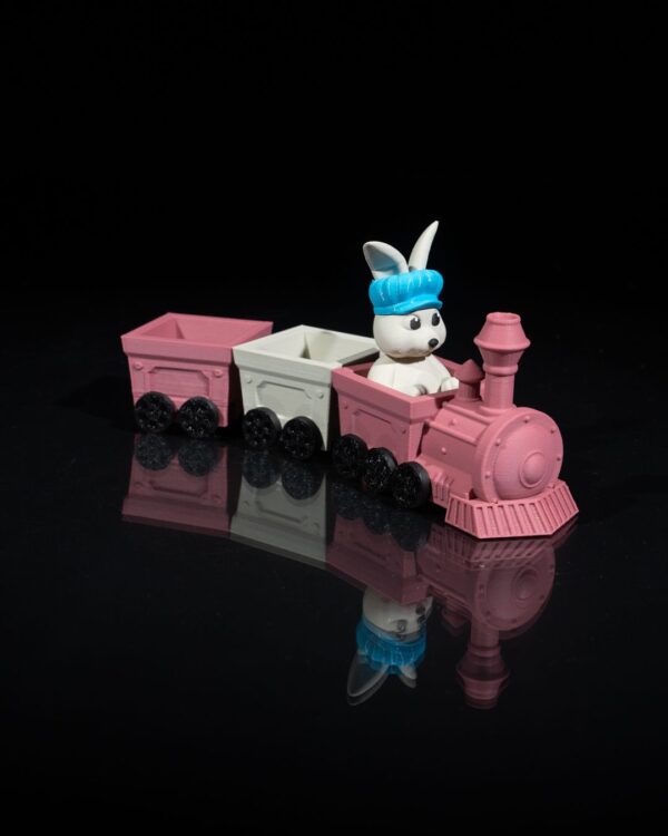 The Chocolate Express | Seasonal 3D Print, Chocolate Train, Unique Home Decor, Fun Gift, Kids Room, Whimsical Sculpture | FDM Printing