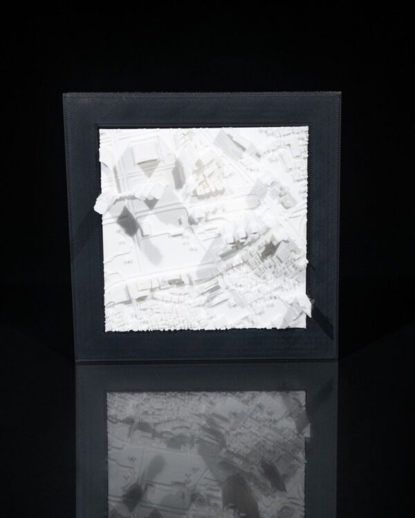 Tokyo 3D City Frame - Educational 3D Model, Tokyo Skyline, City Decor, Educational Gift, 3D Puzzle, Learning Toy, Wall Art | Unique Home Decor