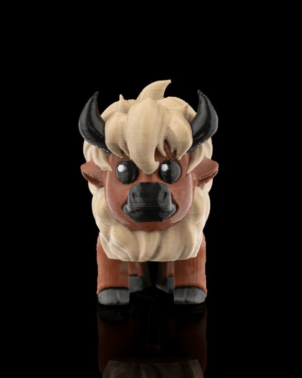 Tyson, The Bison | Tabletop Game Figure, Ranch Life Decor, 3D Printed Bison, Bison Toy, Animal Figurine, Unique Gift, Western Art
