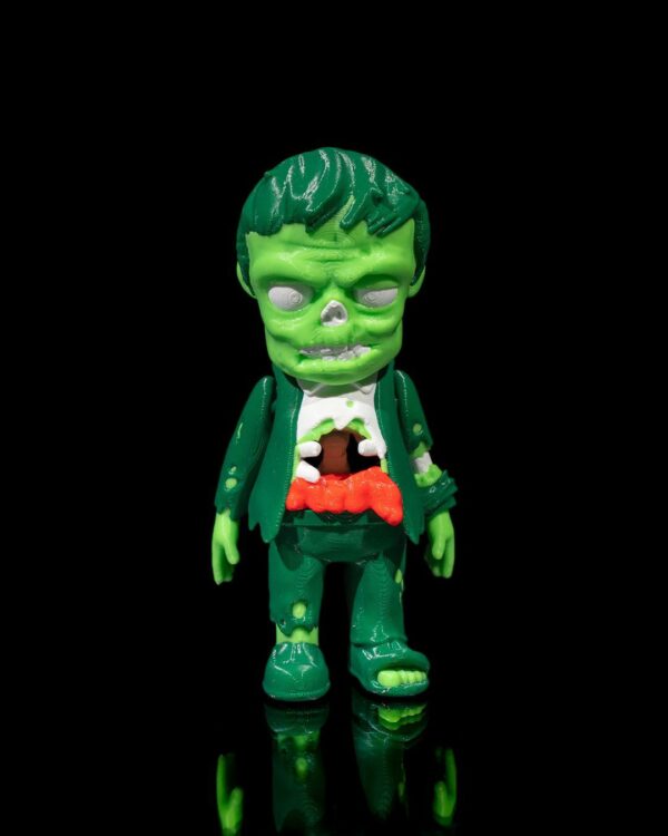 Undead Jobs - Business Man | 3D Printed Undead Figure, Tabletop Game Piece, Zombie Decor, Gothic Toy, Unique Gift | Fantasy Art