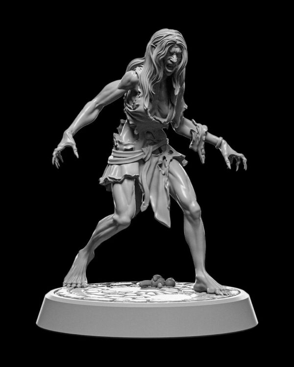 Vampire Spawn - Miniature | D&D Tabletop RPG, 3D Printed Figurine, Fantasy Miniature, Role Playing Game, Collectible