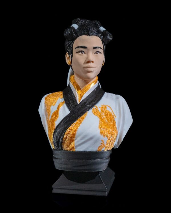 Women of the World - Chinese | Seasonal | Women's Day | Unique Gift | Home Decor | Cultural Art | 3D Printed Sculpture