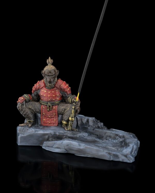 Wukong Incense Holder - Unique Art Piece | Lunar New Year Decor, Handmade, 3D Printed, Home Decor, Gift Idea, Chinese Culture