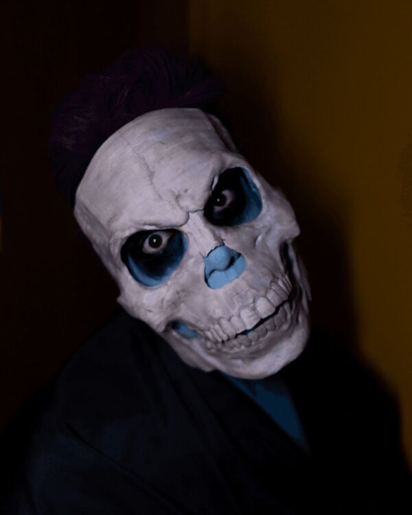 Skeleton Mask - Seasonal | Unique Skeleton Mask, 3D Printed Halloween Decor, FDM Printing, No Drop, Spooky Costume Accessory, Festival Mask, Goth Decor, Perfect Gift for Halloween Lovers | Limited Edition