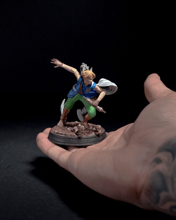 Sophia, the Messenger | Miniature Figure | Unique Collectible | Fantasy Art | Tabletop Game | Gift Idea | 3D Printed