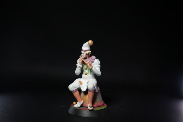 The Clown “Porcelain” Trio - Unique Circus Art Decor | Handmade Sculpture | Clown Figurine | Whimsical Home Decor | Gift Idea | 3D Printed