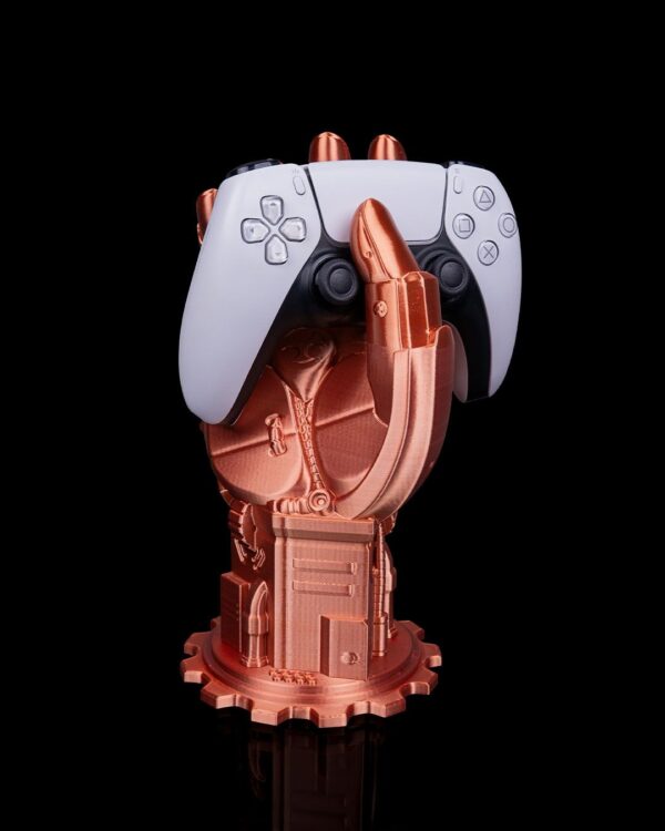 Gearbox Grab Controller Holder | Gaming Accessory | Desk Gadget | Helping Hands | Unique Controller Stand | 3D Printed | Functional Decor
