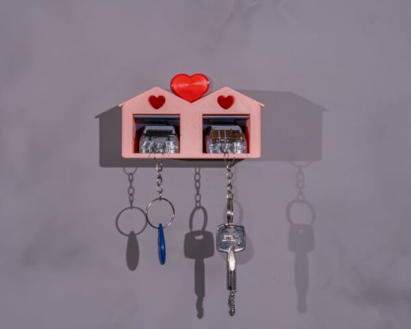 Housed Car Clicker & Keychain | Household | Life's Little Favorites | Unique Key Holder | Practical Gadget | Everyday Use