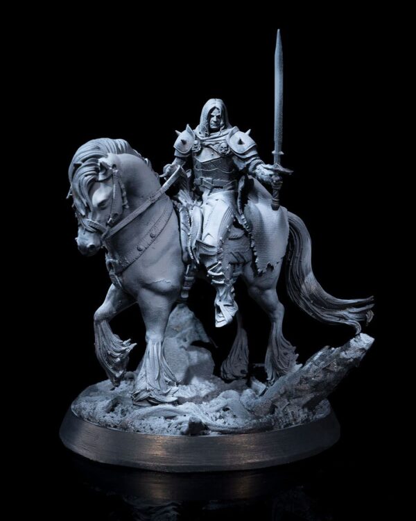 Knight - Miniature | Rise Of The Necromancer | Fantasy Tabletop Miniatures, Game Piece, RPG Decor, Unique Gift, Handcrafted Decoration | 3D Printed