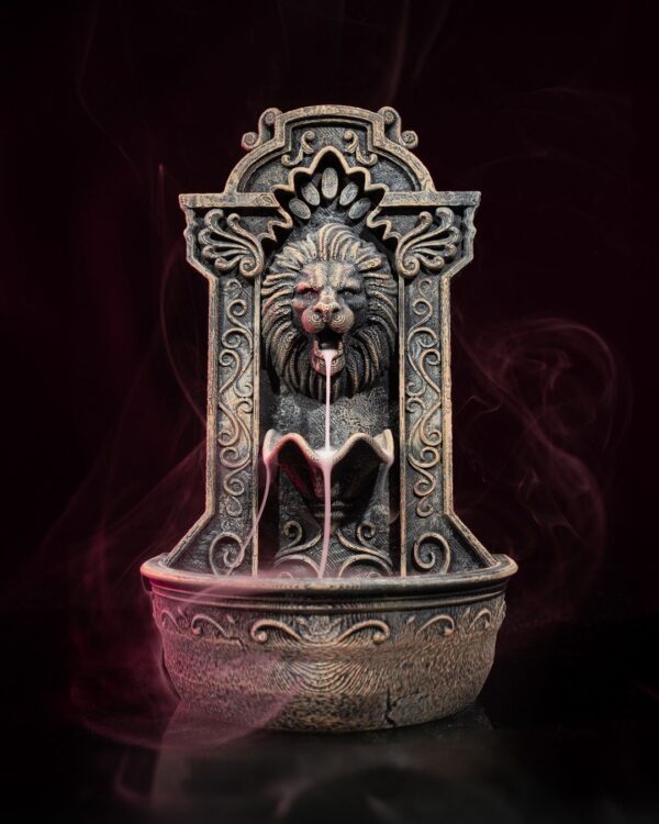 Lion's Courage Fountain Backflow Burner - Home Scented Decor | Unique Aromatherapy | Relaxation | Gift Idea | Household