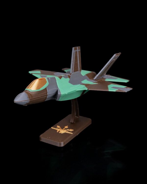 NXT-5 Multirole Fighter | 3D Printed Military Model | Tabletop Game Piece | Sky Legends | Unique Toy | Fighter Jet
