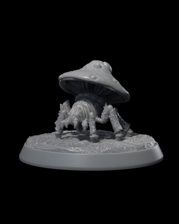 Spidershroom 3 - Unique Night Blade Miniature | Fantasy Decor, D&D Mini, Tabletop RPG, Collectible, Gothic Art
