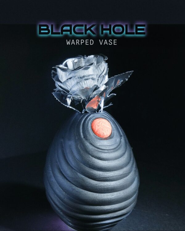 Black Hole Warped Vase | Household | The Outer Space Edition
